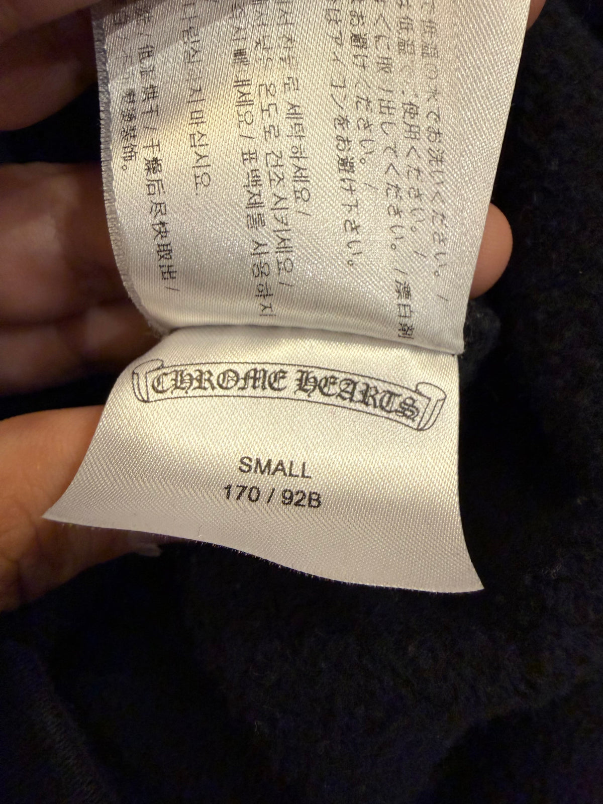 Chrome Hearts Multi Logo Eye
Chart Hoodie - Black