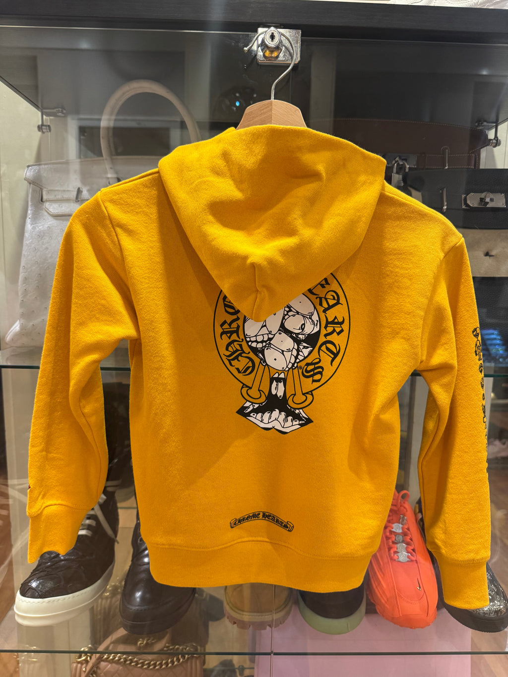 Chrome Hearts Matty Boy Call Me Hoodie (Kids) - Yellow