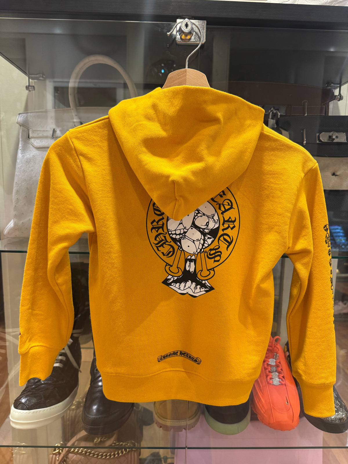 Chrome Hearts Matty Boy Call Me Hoodie (Kids) - Yellow