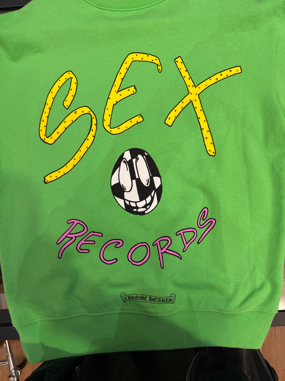 Chrome Hearts Matty Boy Sex Record Crewneck - Green