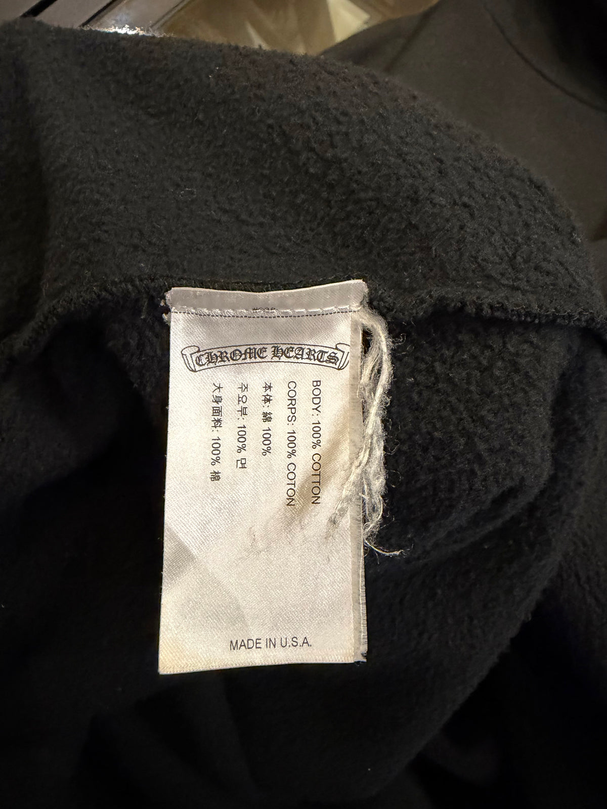 Chrome Hearts Foti Zip Up Hoodie