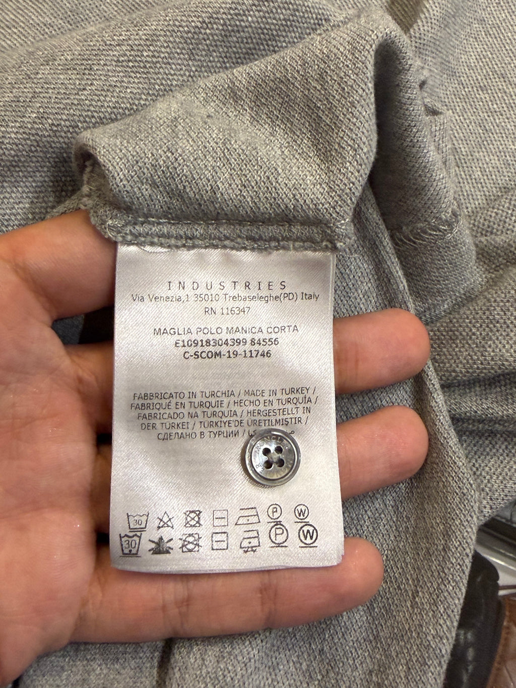 Moncler Polo Shirt - Grey