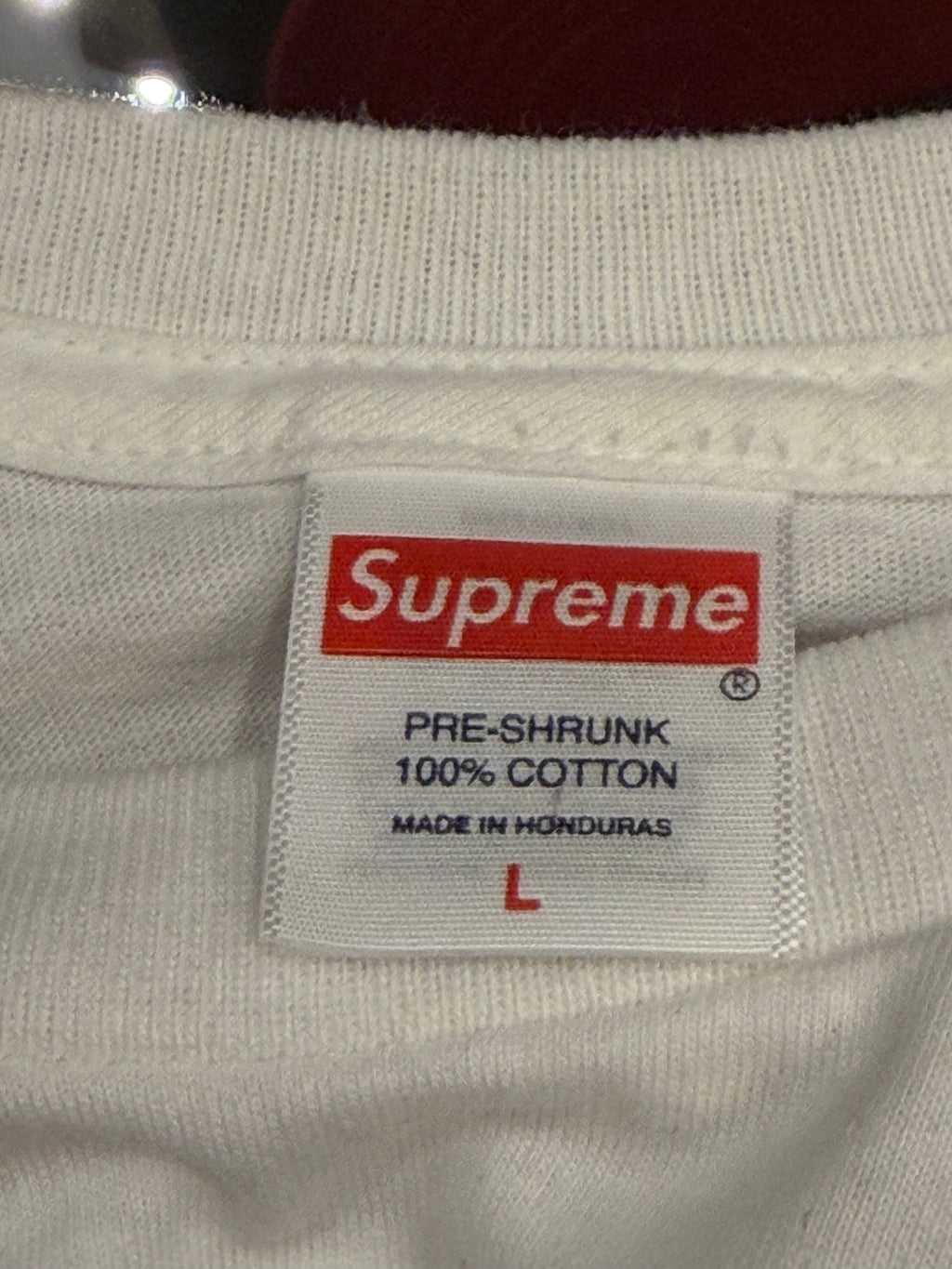 Supreme X Spitfire Bighead LS Shirt - White