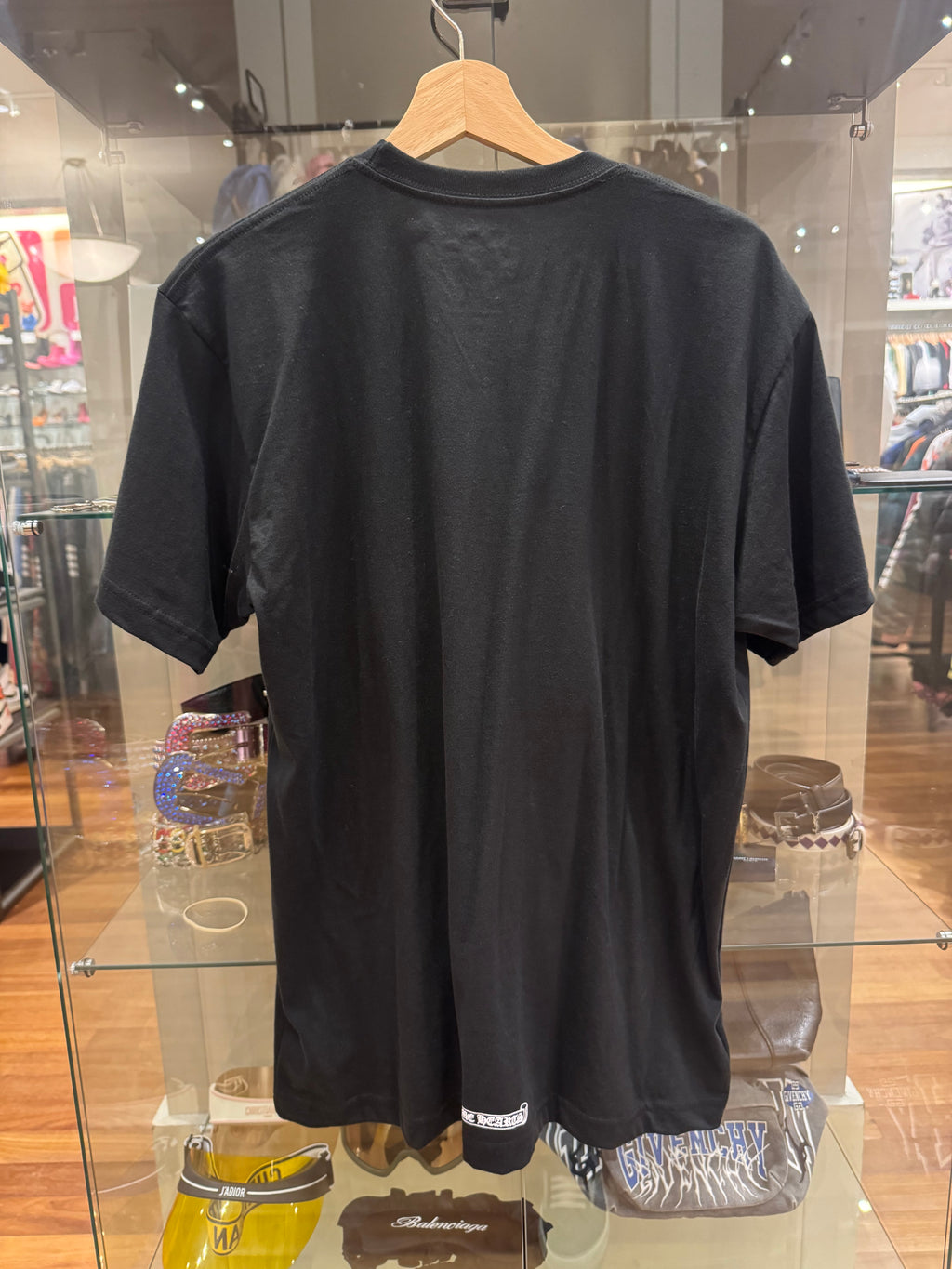 Chrome Hearts Neck Print Tee - Black