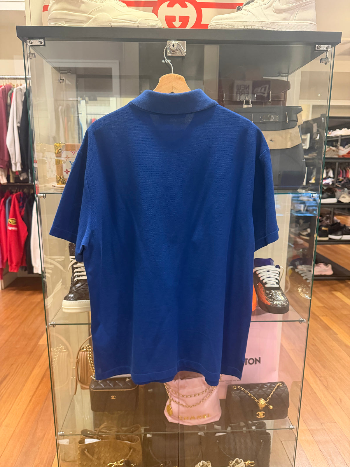 Louis Vuitton Staples Edition
Embroidered Polo - Blue