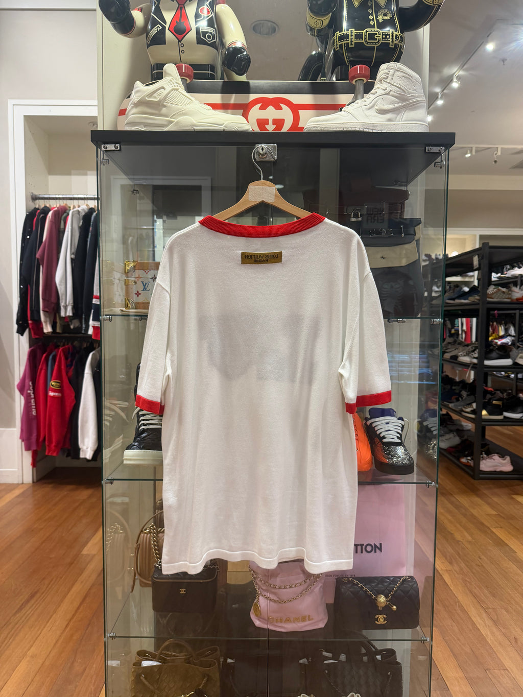 Louis Vuitton Intarsia Graphic
Ringer Tee
