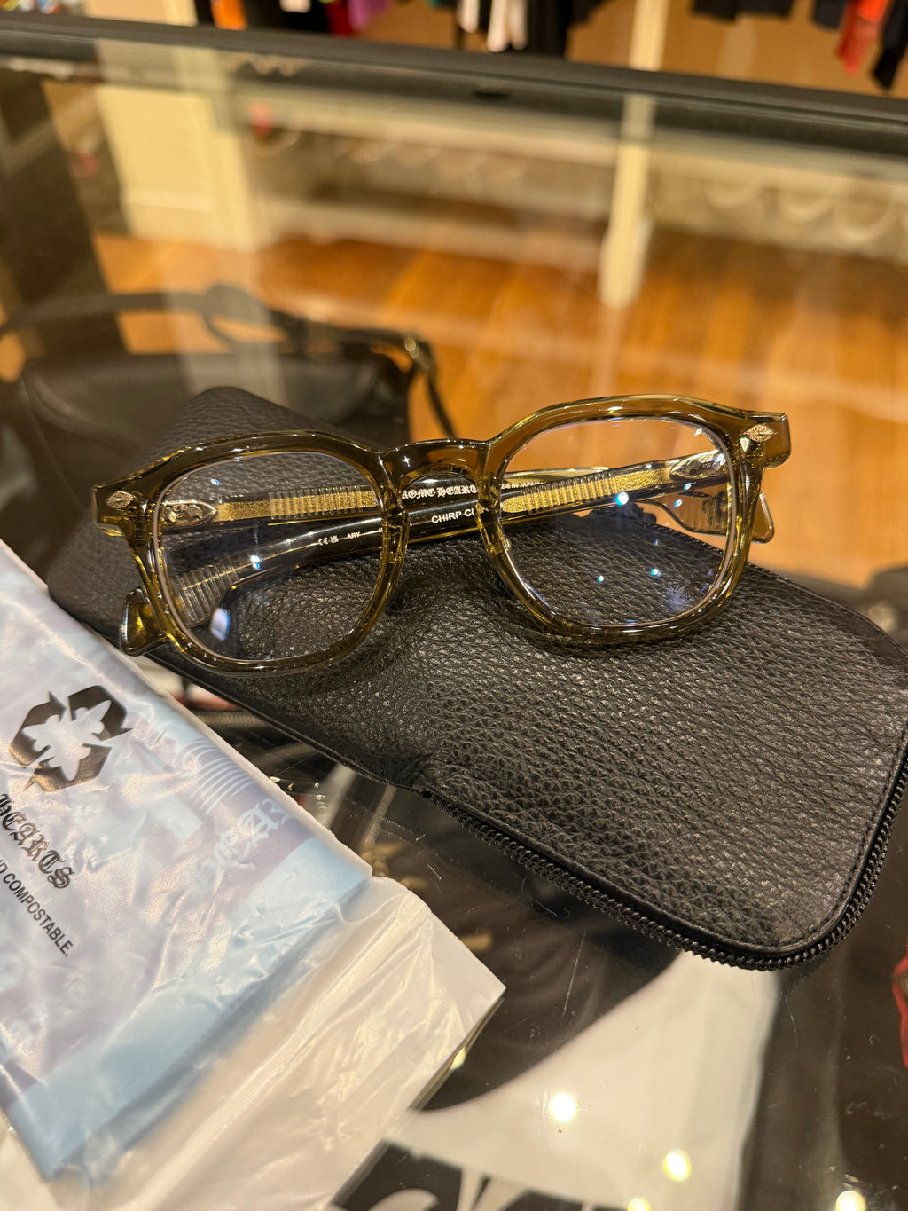 Chrome Hearts Chirp Chrip - A Glasses Ary / Silver