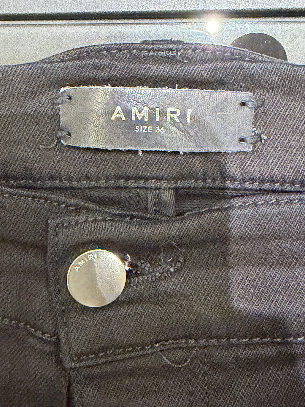 Amiri Skinny Jeans - Black