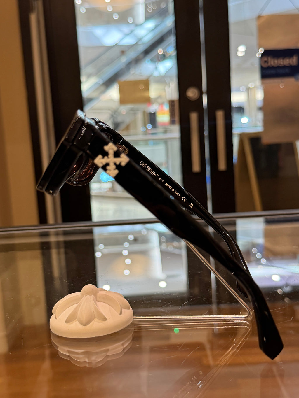 Off-White Virgil Square Glasses w Changeable Lenses