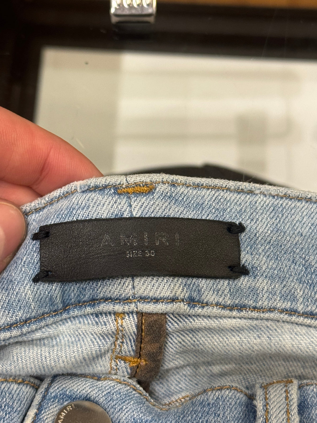 Amiri Thrasher Distressed Skinny Jeans