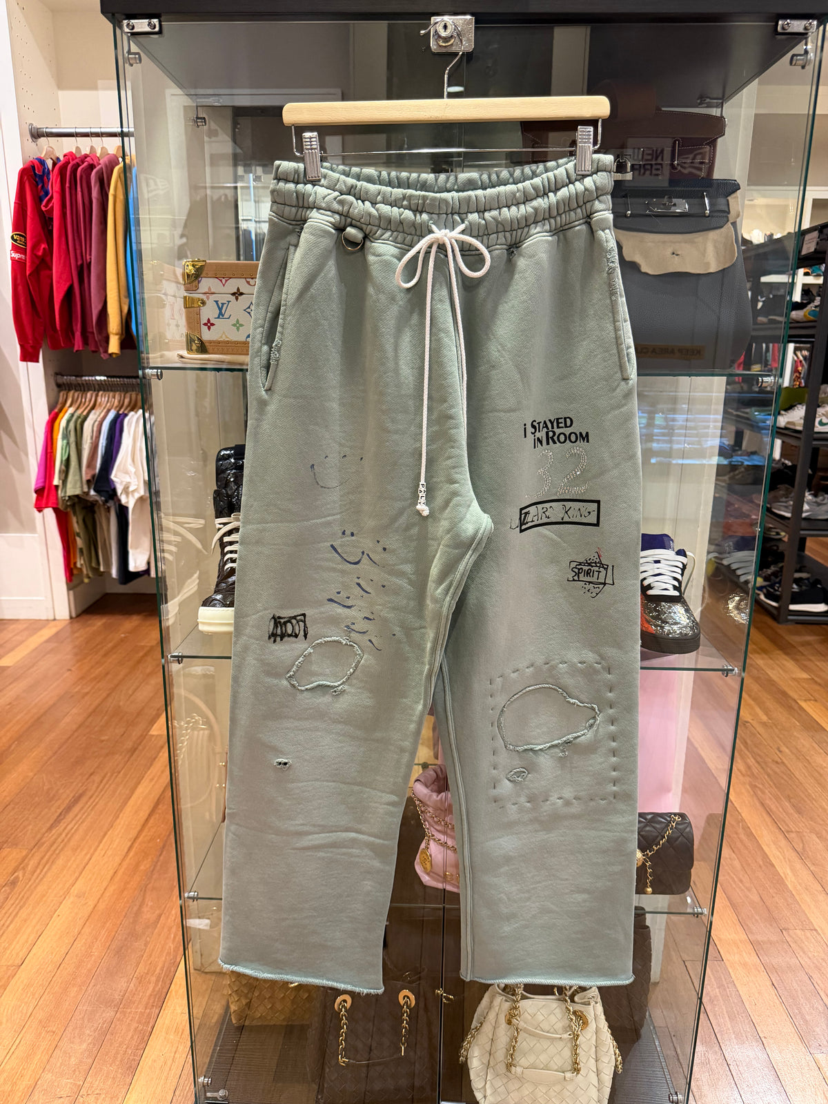 Paly Hollywood Alta Cienega Sweatpants - Green