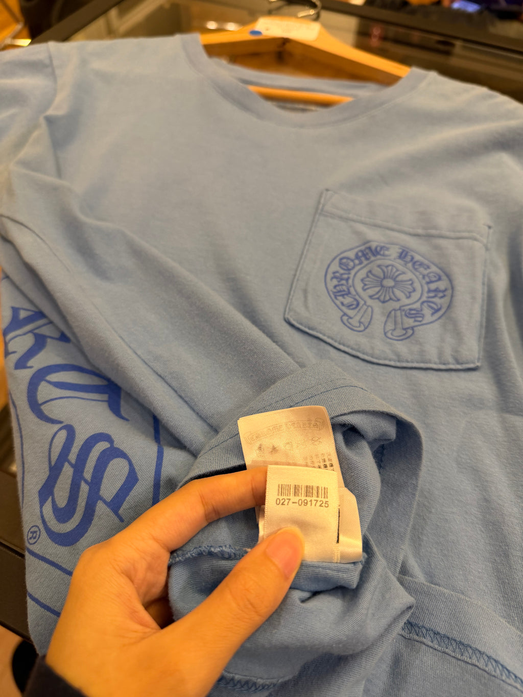 Chrome Hearts Miami
Horseshoe Floral Tee - Blue