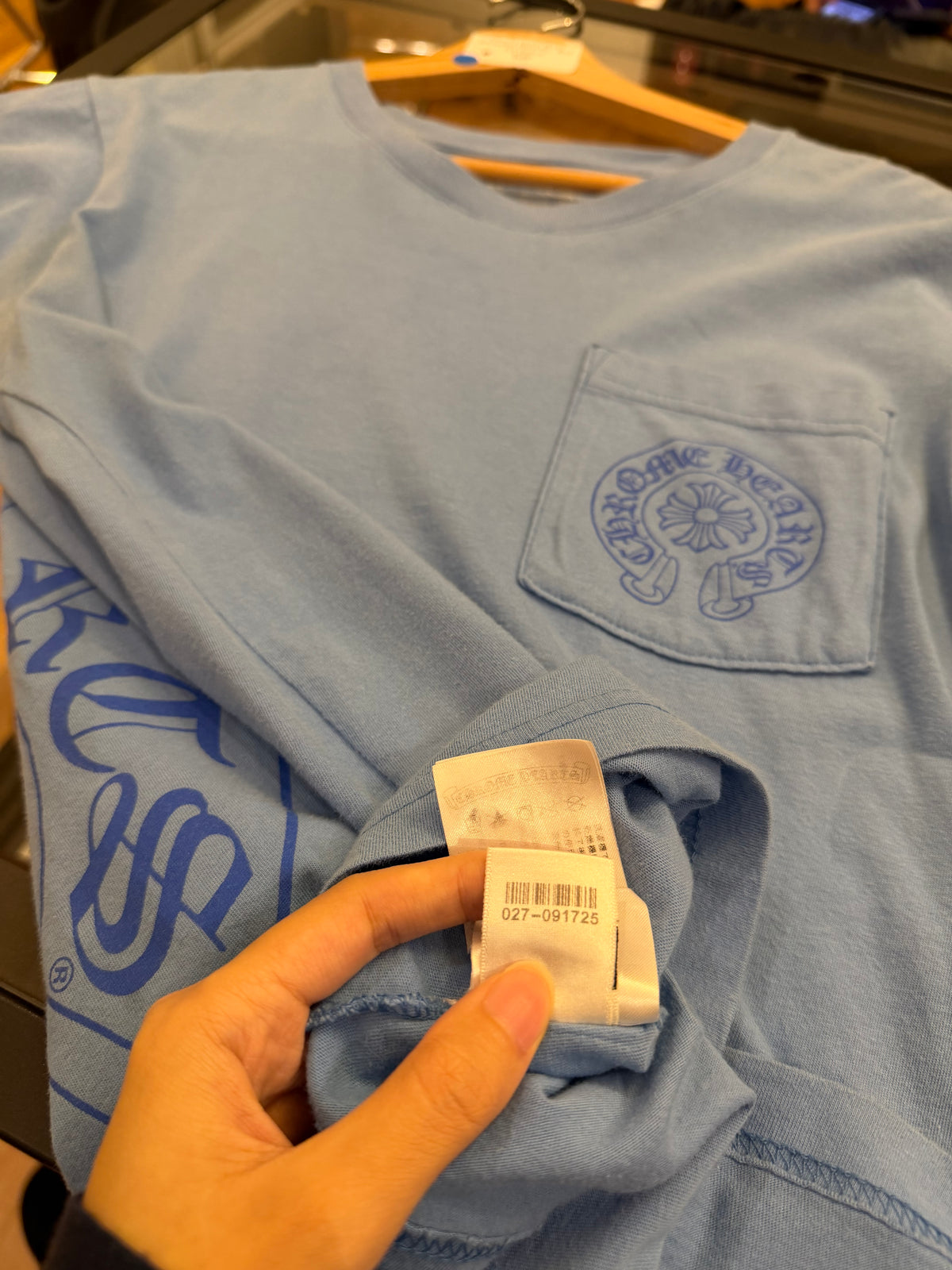 Chrome Hearts Miami
Horseshoe Floral Tee - Blue