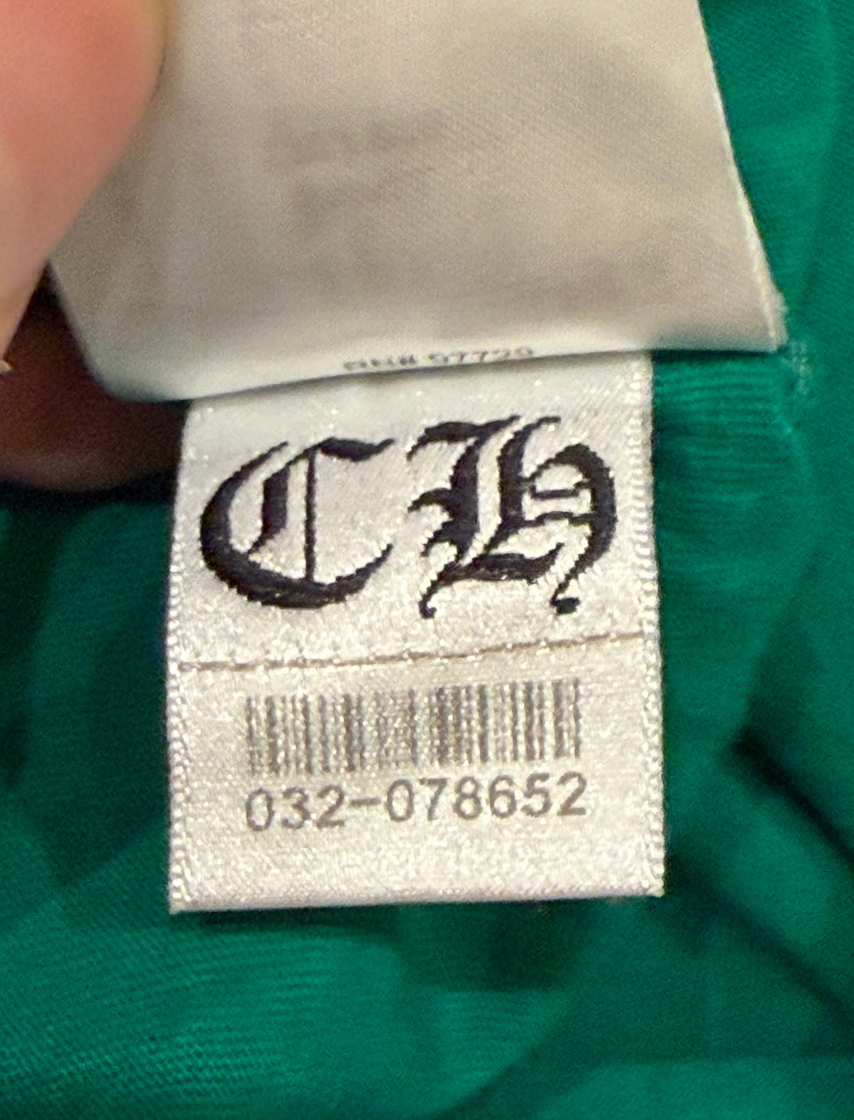 Chrome Hearts Cemetery Cross LS - Green