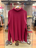Supreme Mock Neck LS Maroon