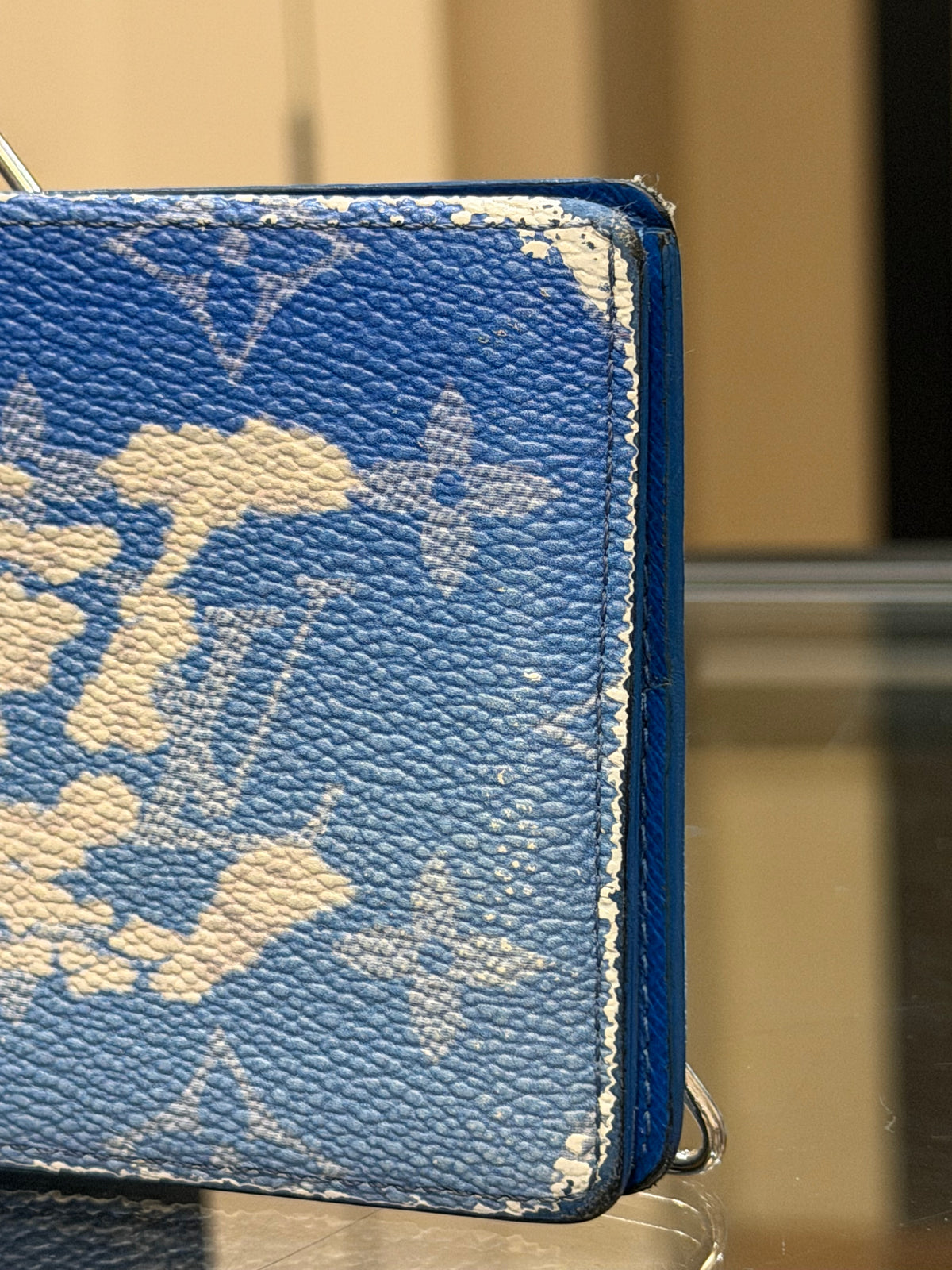 Louis Vuitton Slender Wallet Clouds Monogram - Blue
