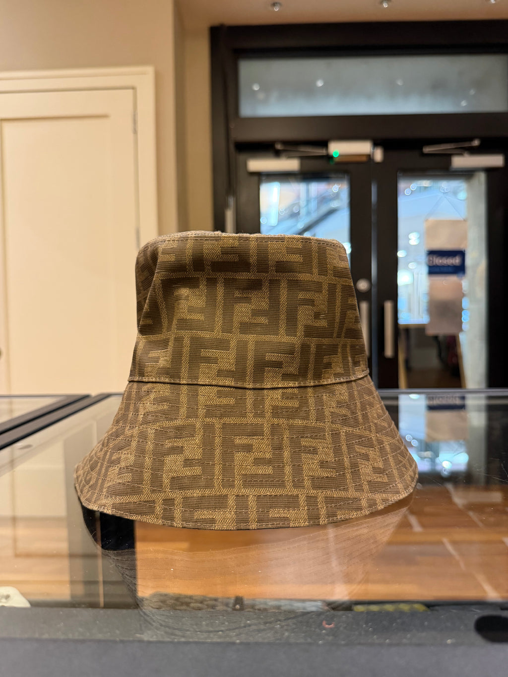 Fendi Jacquard Monogram Coated Canvas
