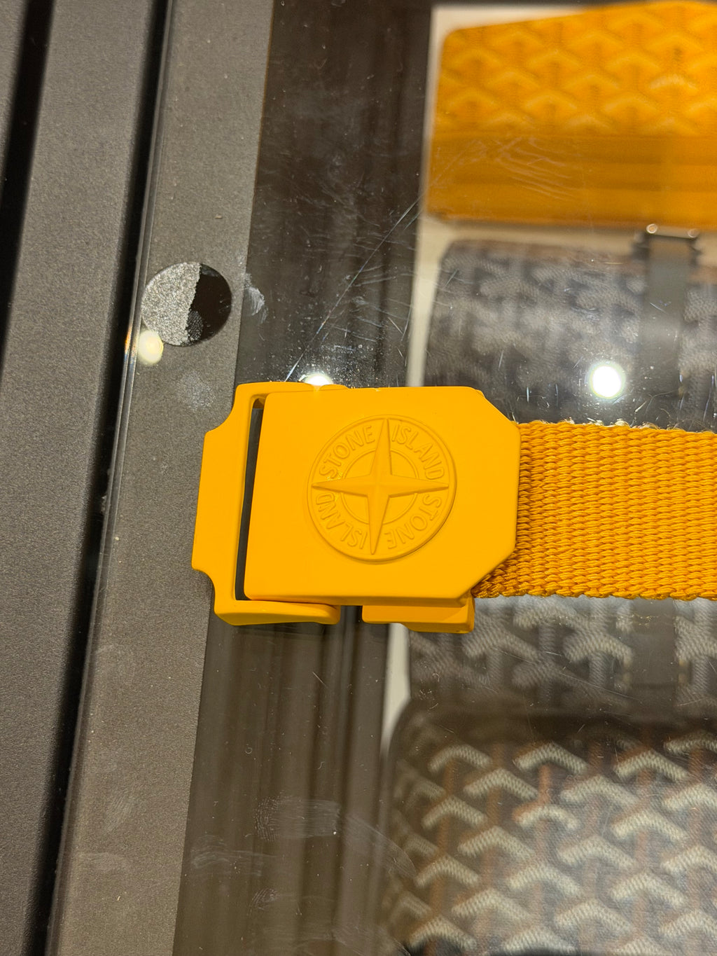 Stone Island Belt - Yellow