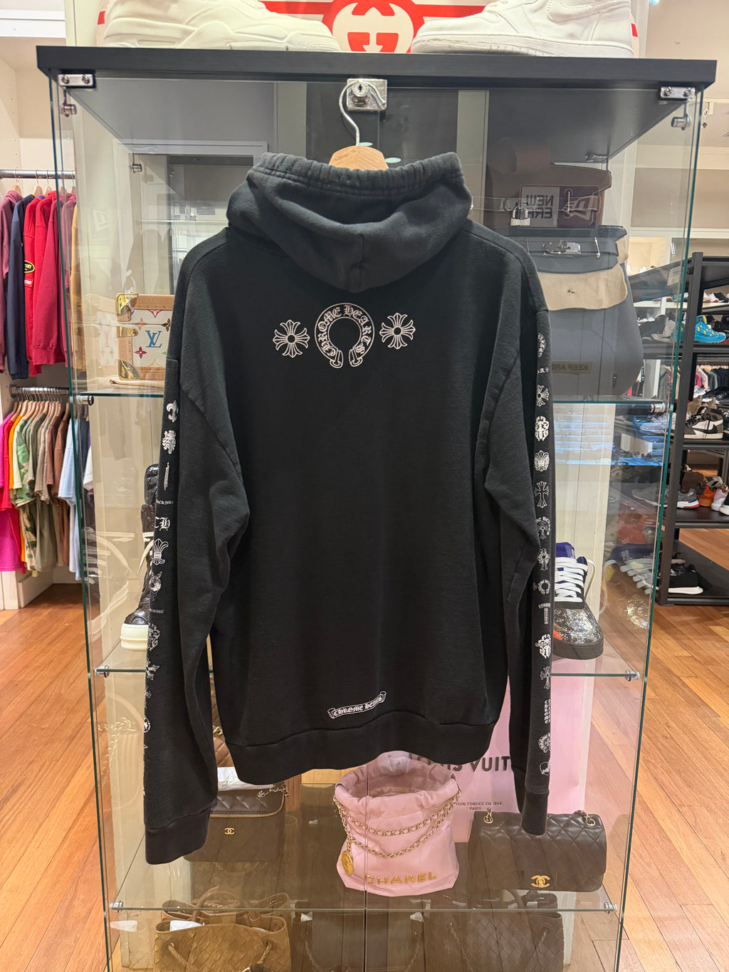 Chrome Hearts Multi Logo Eye
Chart Hoodie - Black