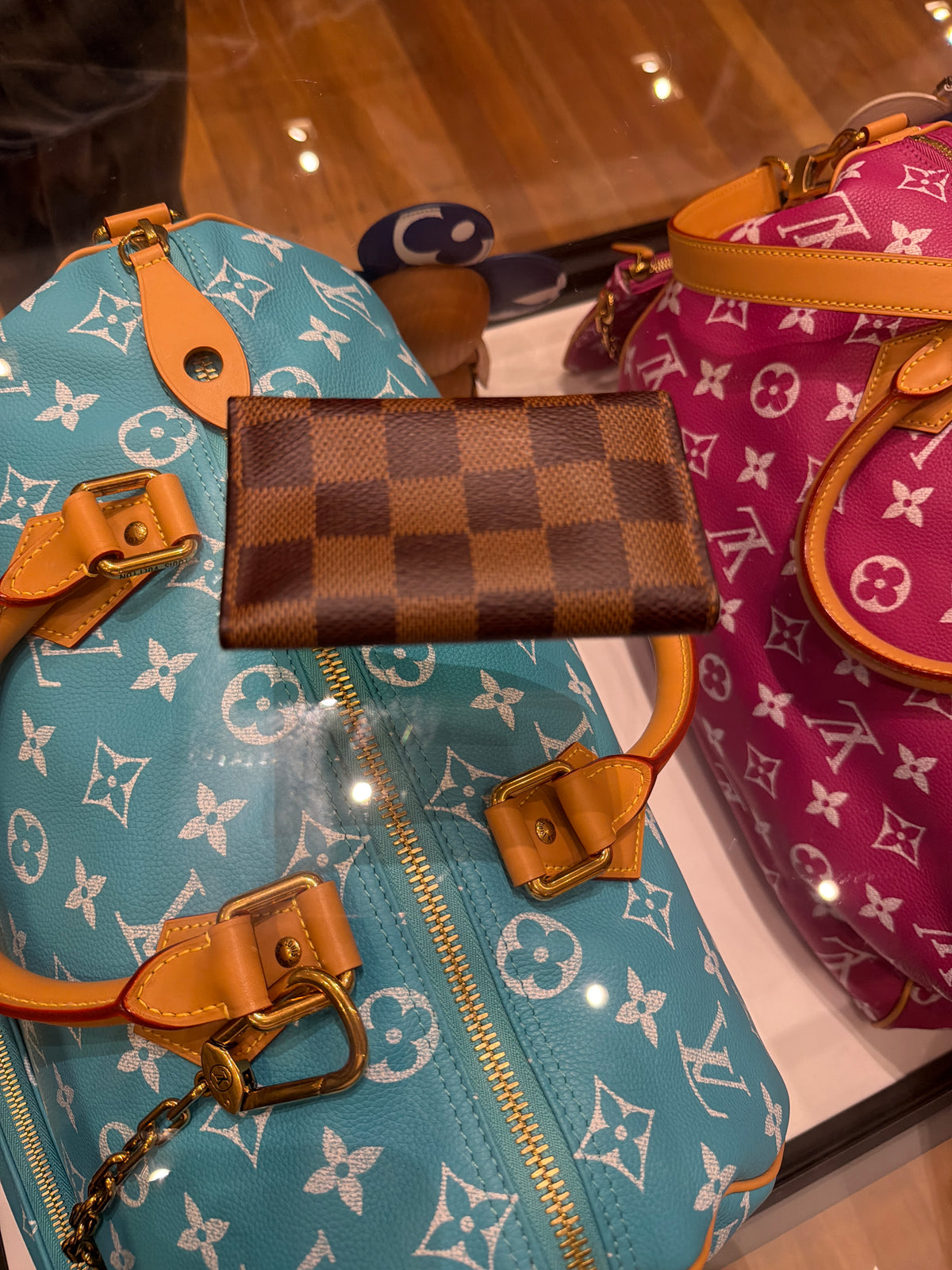 Louis Vuitton Damier Key Holder - Brown
