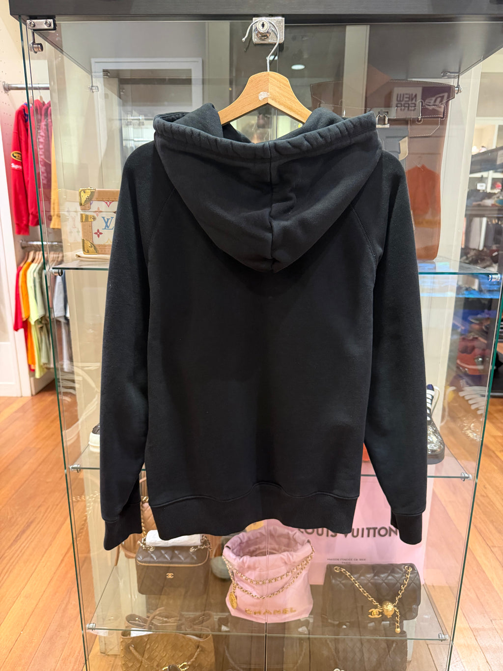 Dior x Peter Doig Embroidered Logo Hoodie - Black