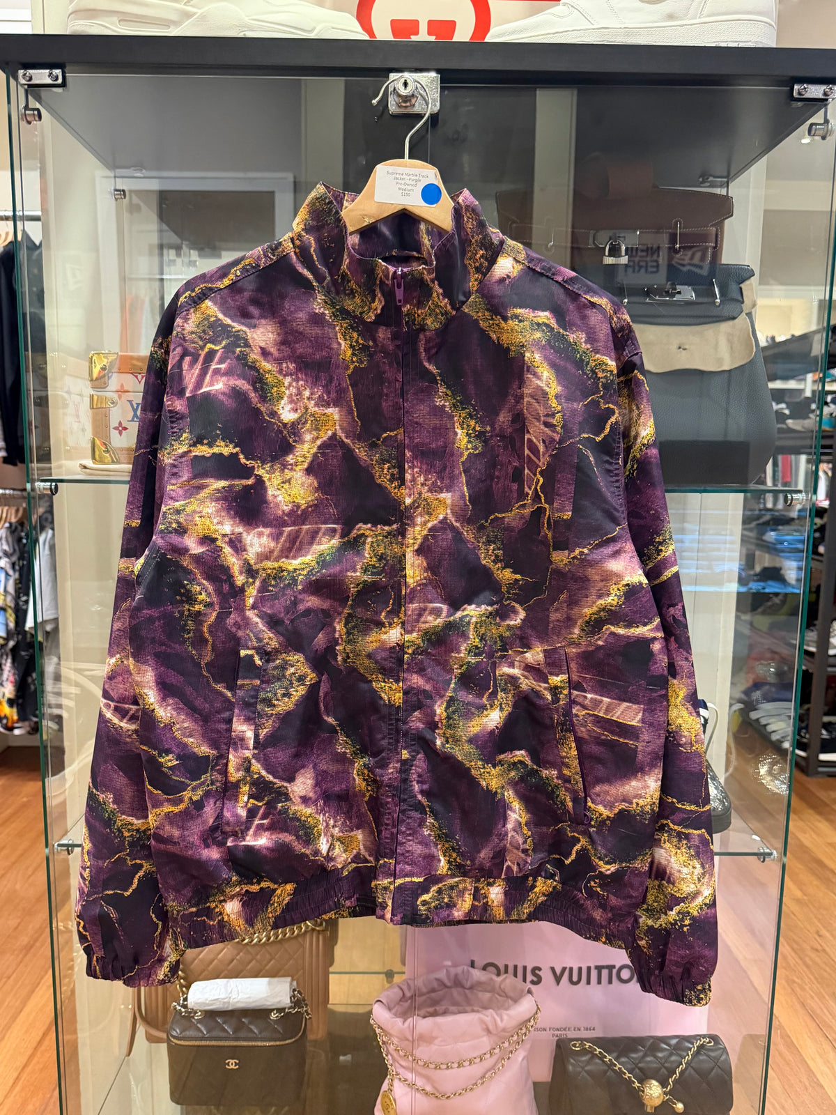 Supreme Marble Track
Jacket - Purple