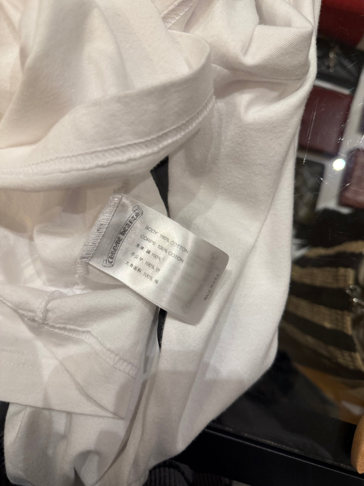 Chrome Hearts Floral Horseshoe Long Sleeve