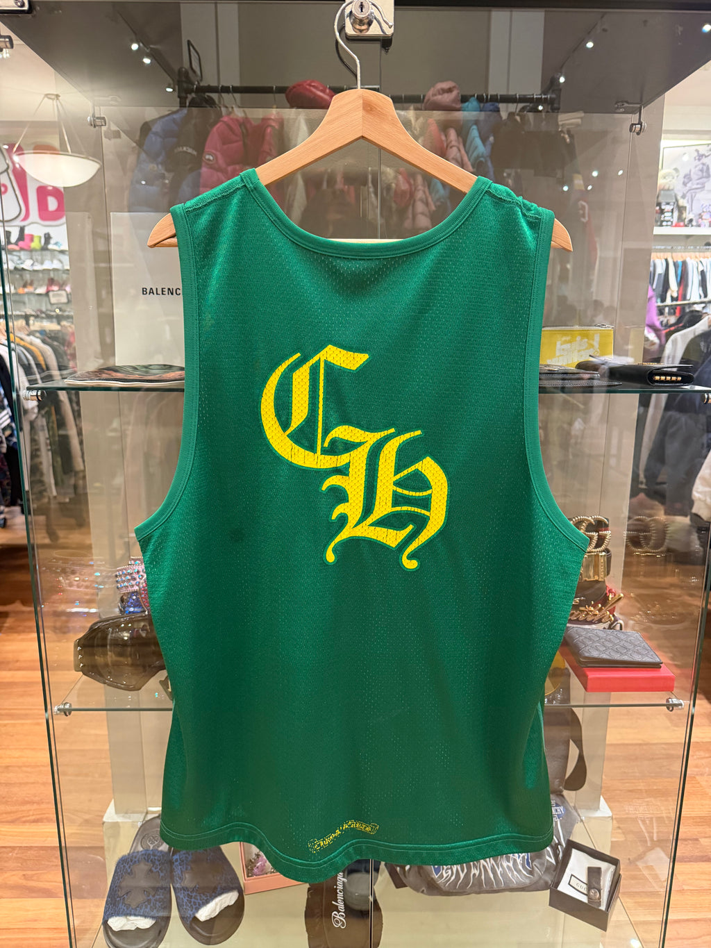 Chrome Hearts Reversible Mesh Basketball Jersey