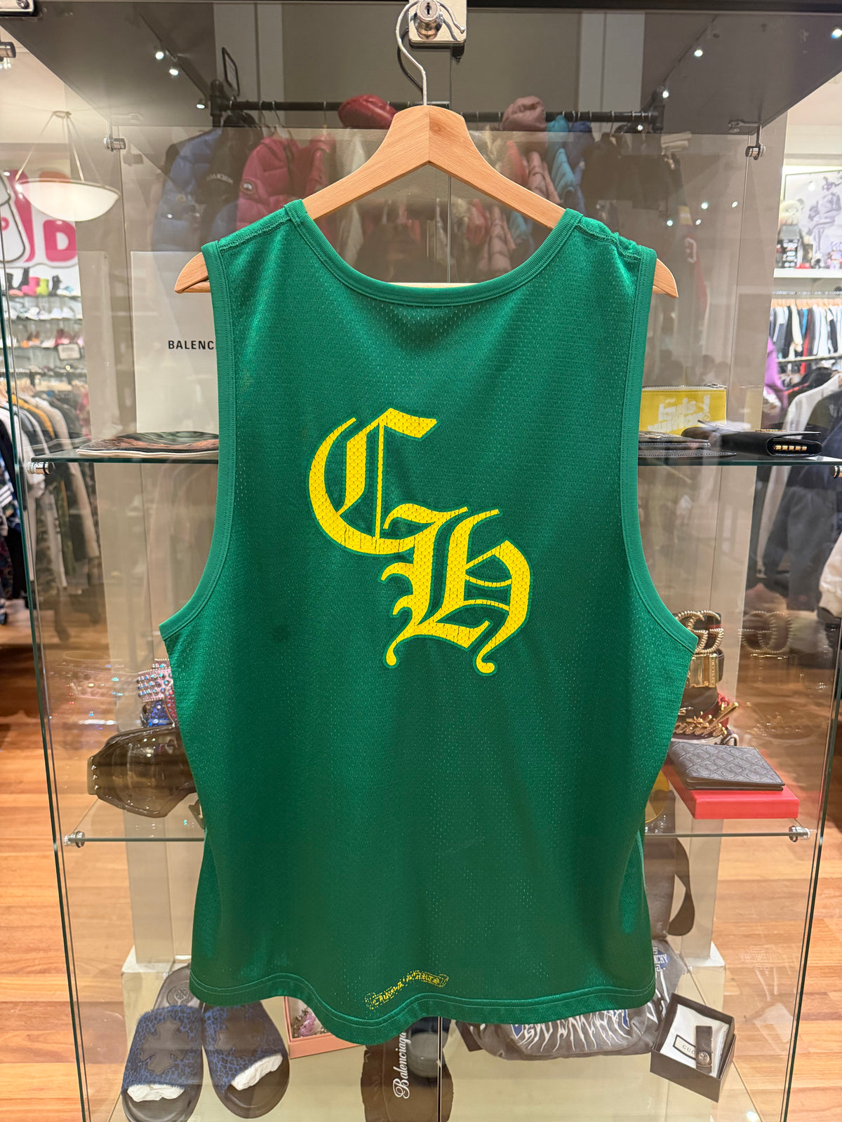 Chrome Hearts Reversible Mesh Basketball Jersey