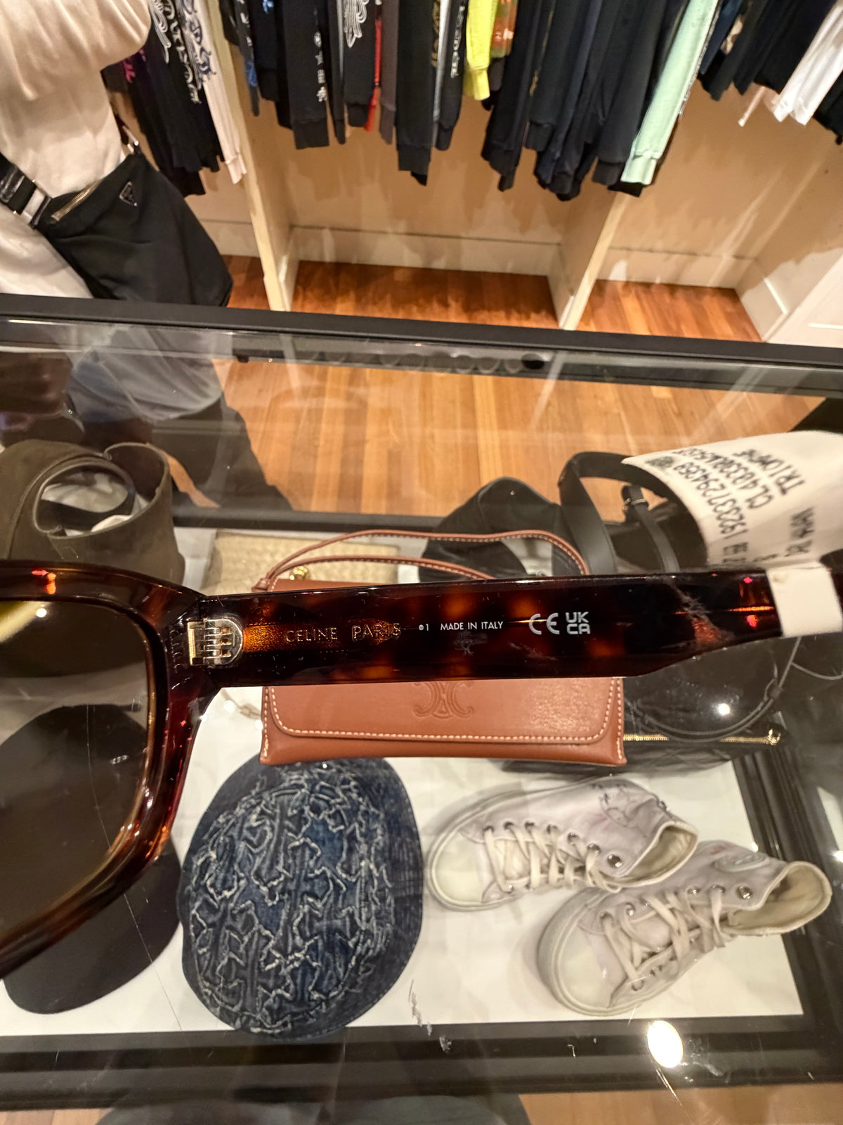 Celine Triomphe 55MM Square Sunglasses