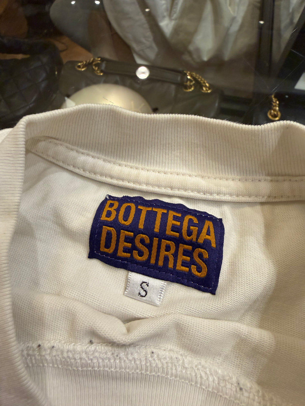 Bottega Desires Race Tee -
White
