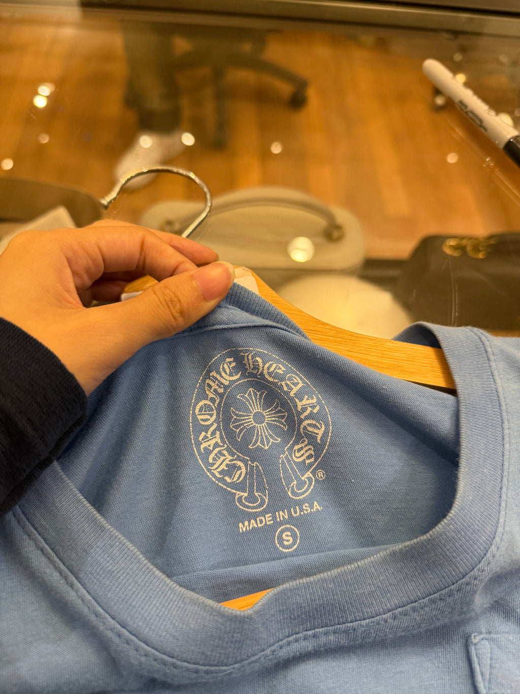 Chrome Hearts Miami
Horseshoe Floral Tee - Blue