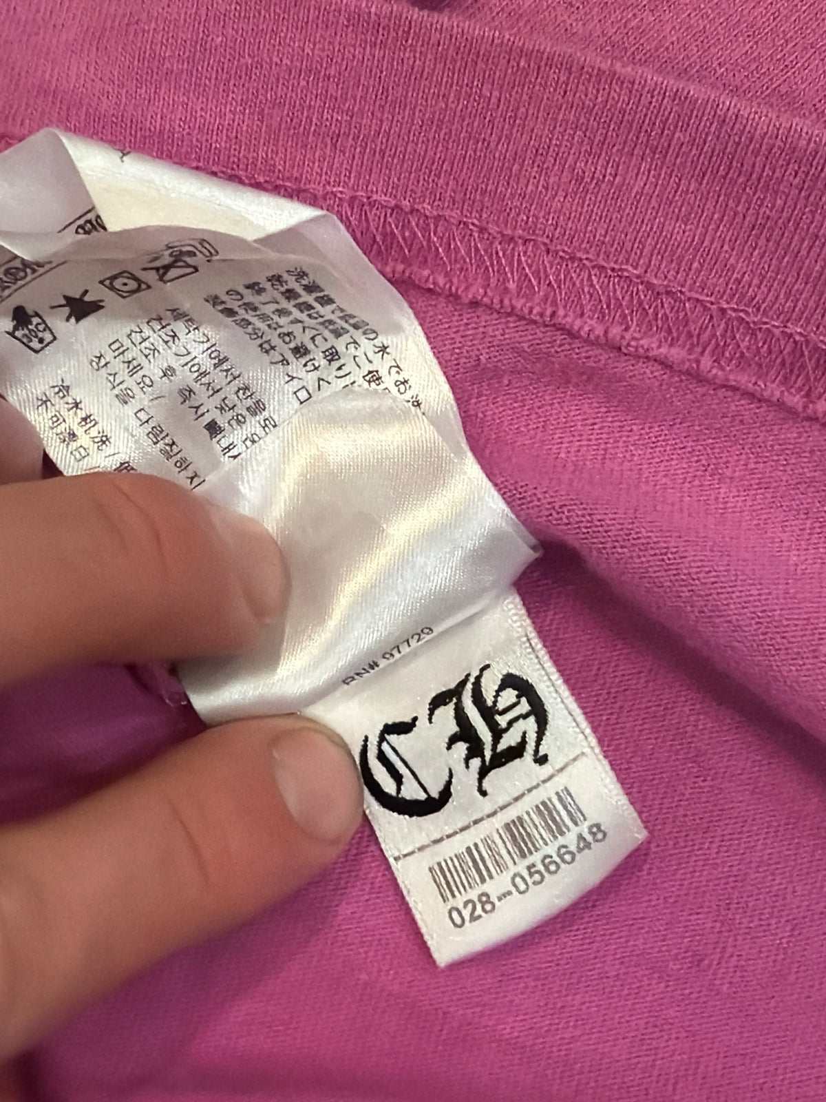 Chrome Hearts x Matty Boy Spider Web LS -Purple