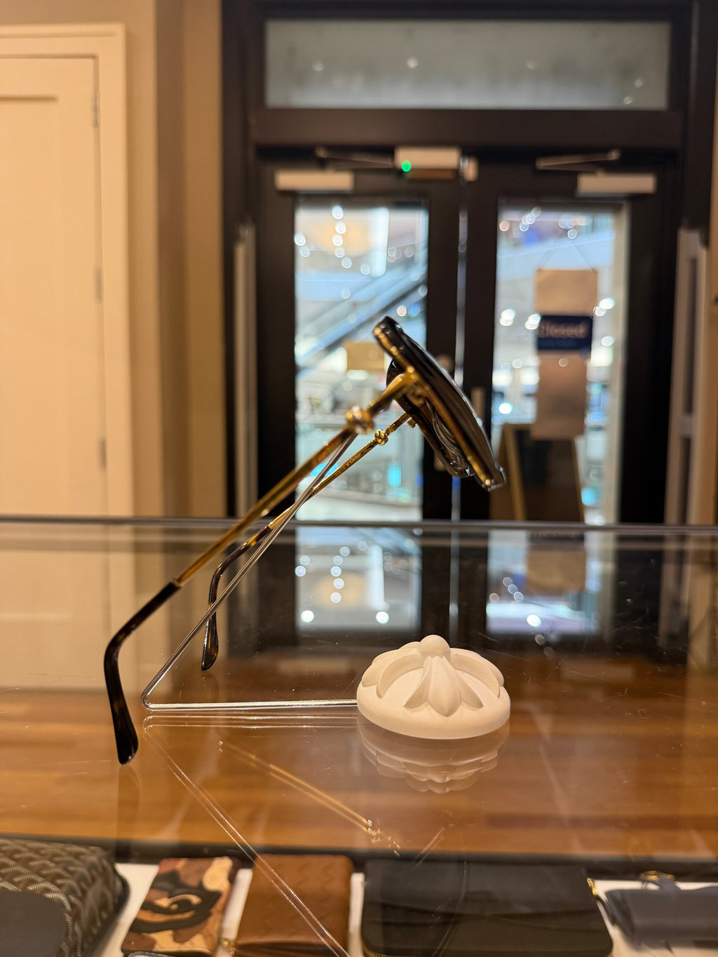 Cartier Trinity Logo Sunglasses - Gold