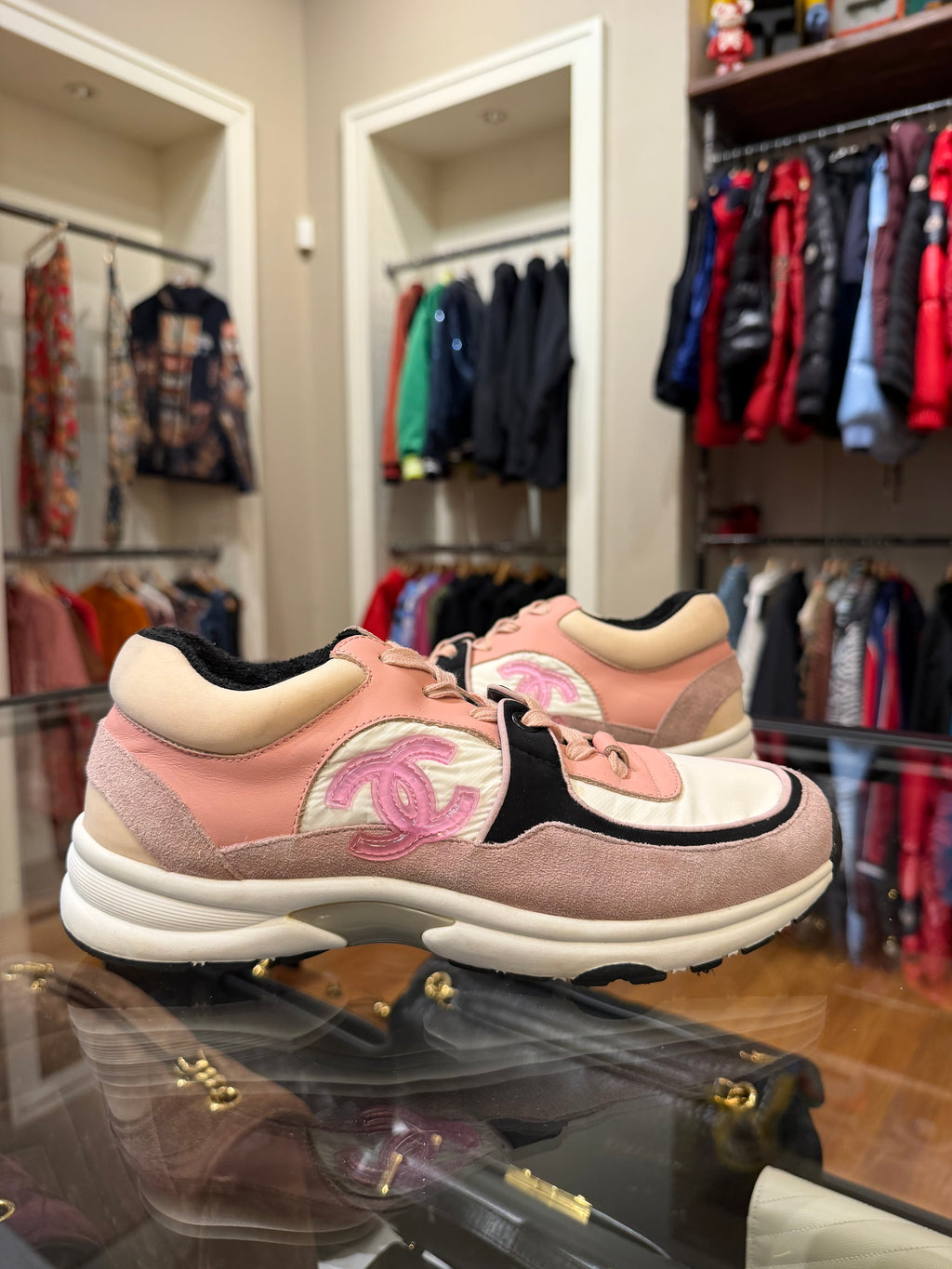 Chanel Trainer Sneaker - Pink