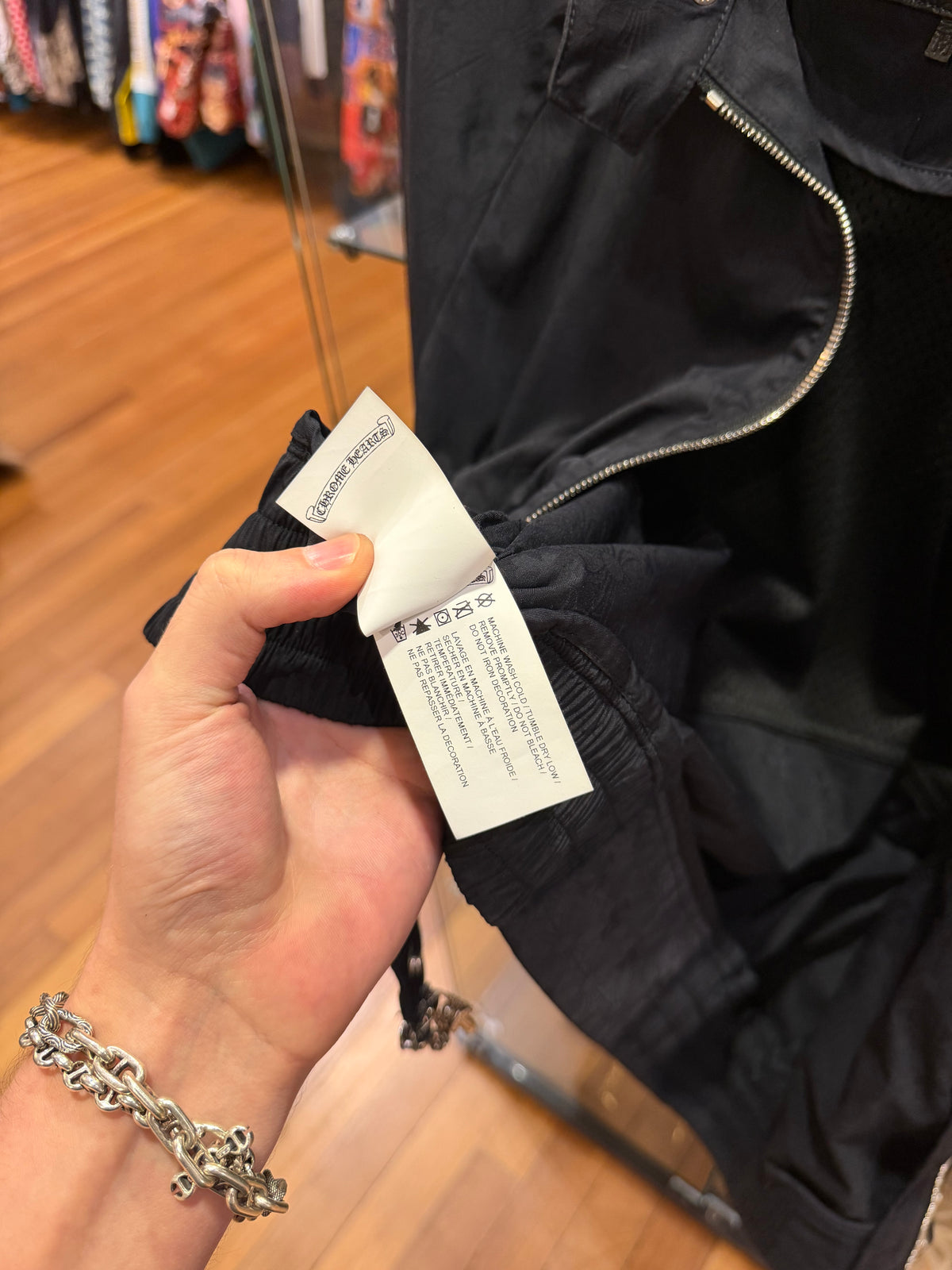 Chrome Hearts Match Point Monogram Print Windbreaker Jacket