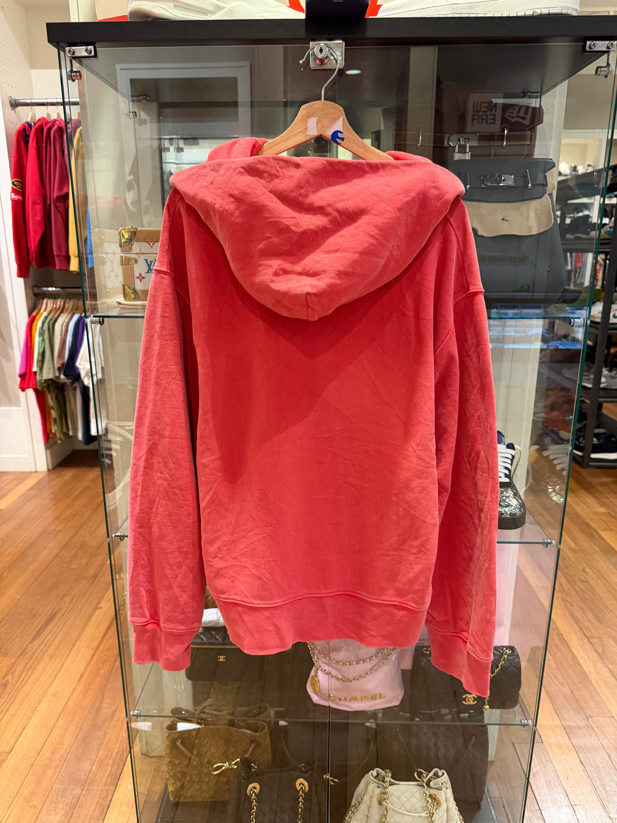 Yeezy Season 3 Hoodie - Flouro Red