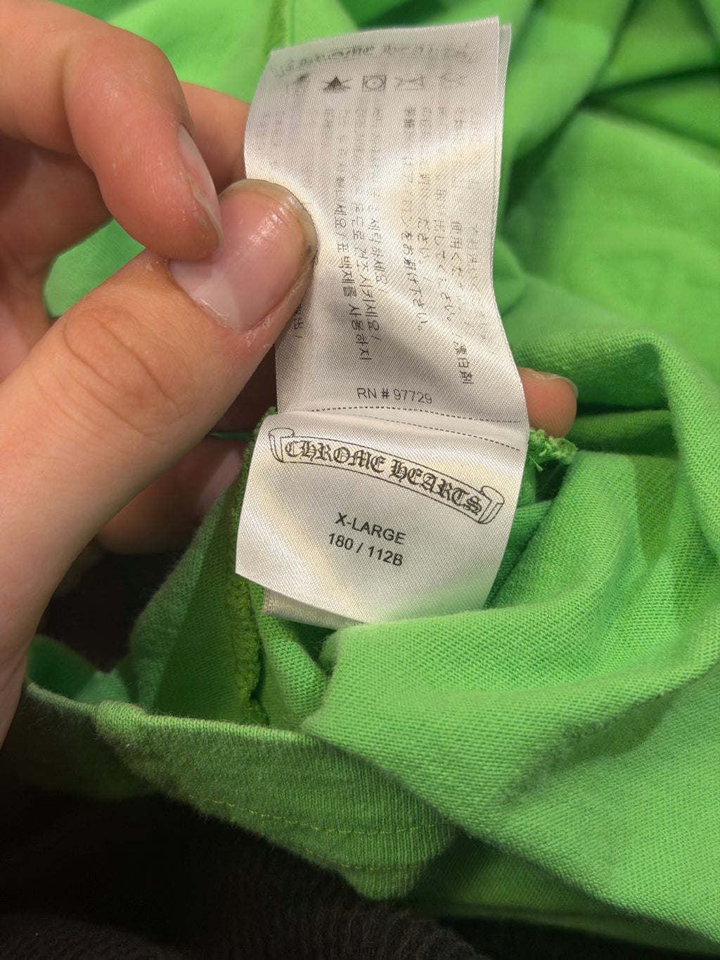 Chrome Hearts Matty Boy Sex
Records Tee - Green