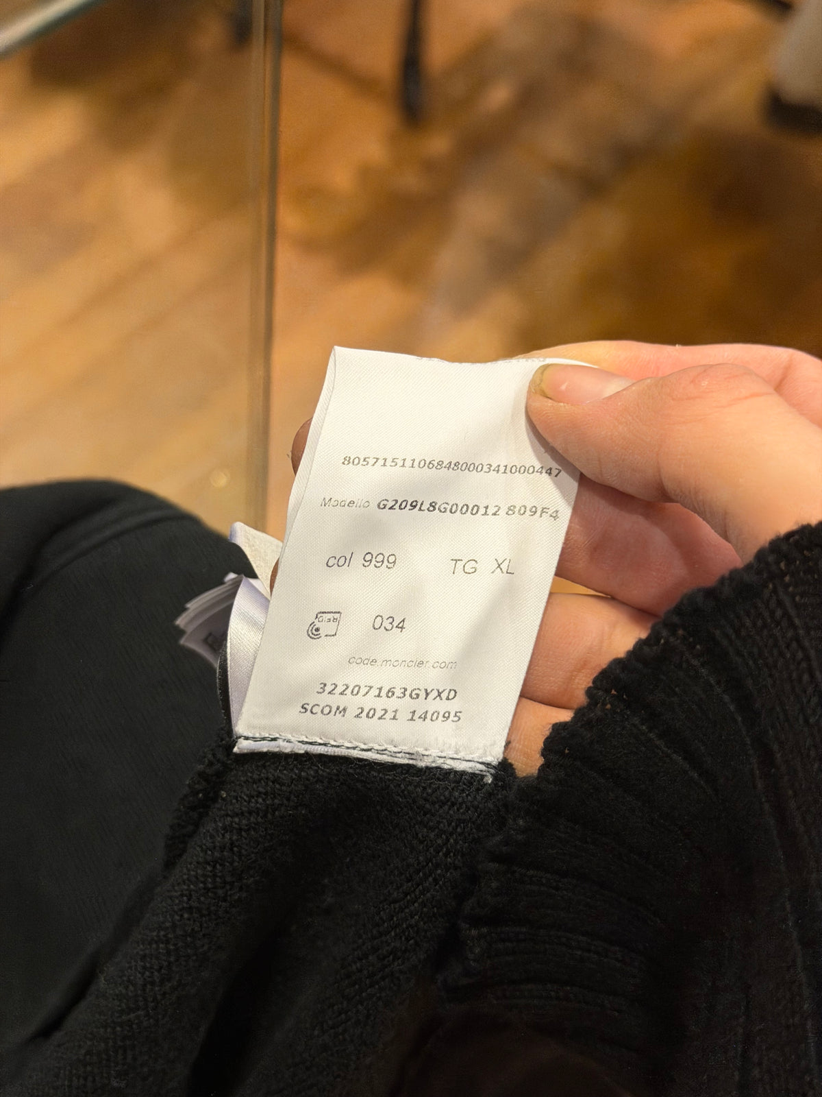 Moncler x Palm Angels Wing Patch Crewneck