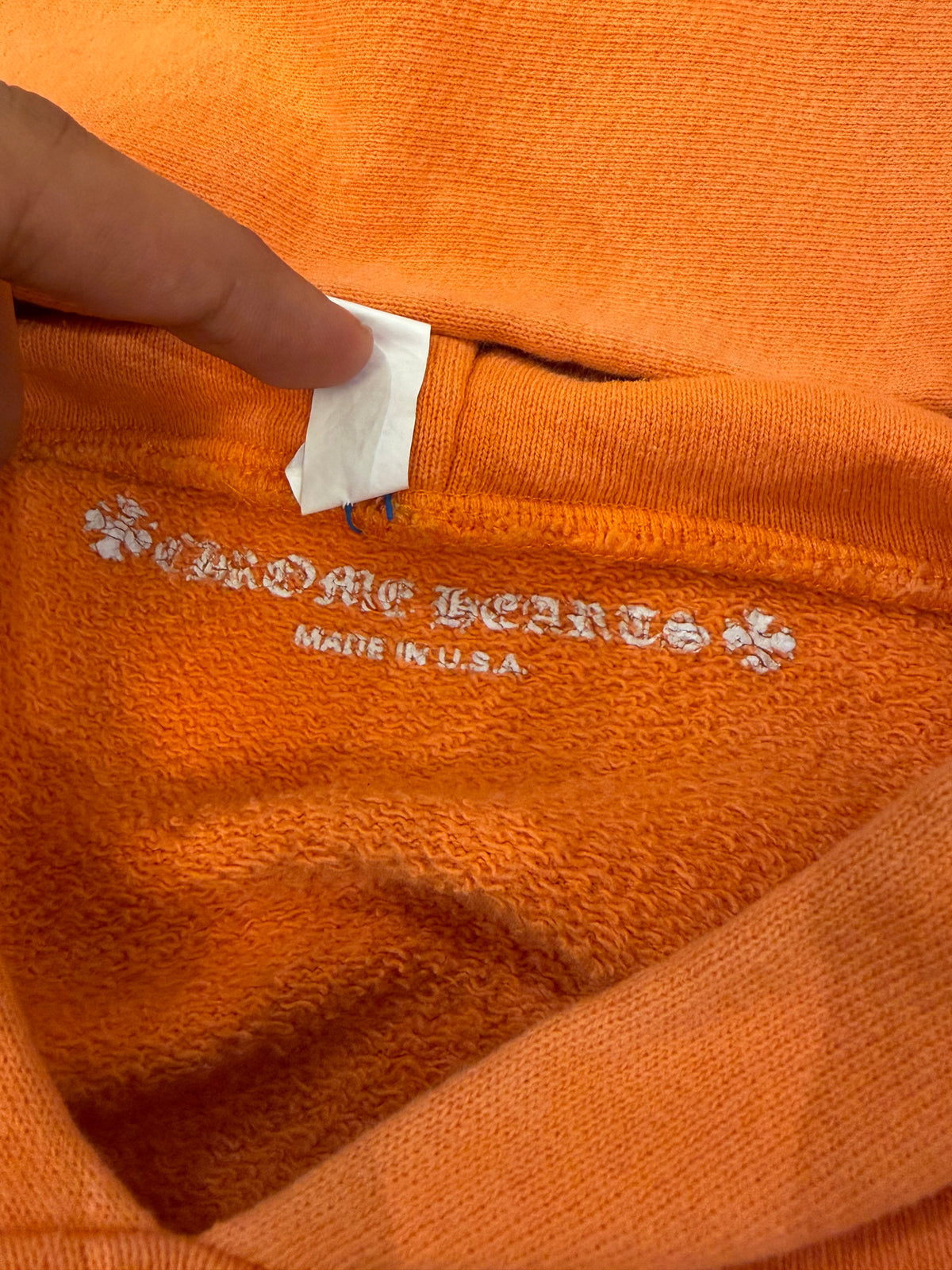 Chrome Hearts Matty Boy
'Link & Build' Hoodie - Orange