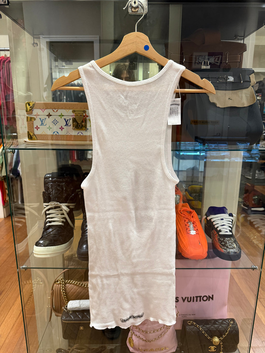 Chrome Hearts Richard Stark Middle Finger Tank Top
