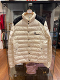 Moncler Light Puffer Coat - White