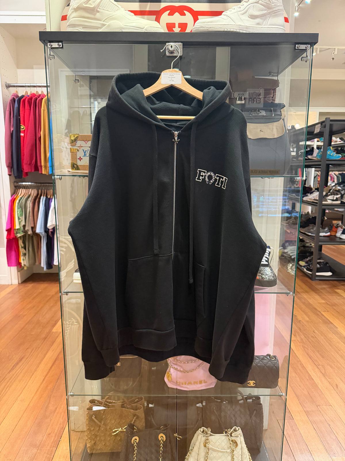 Chrome Hearts Foti Zip Up Hoodie