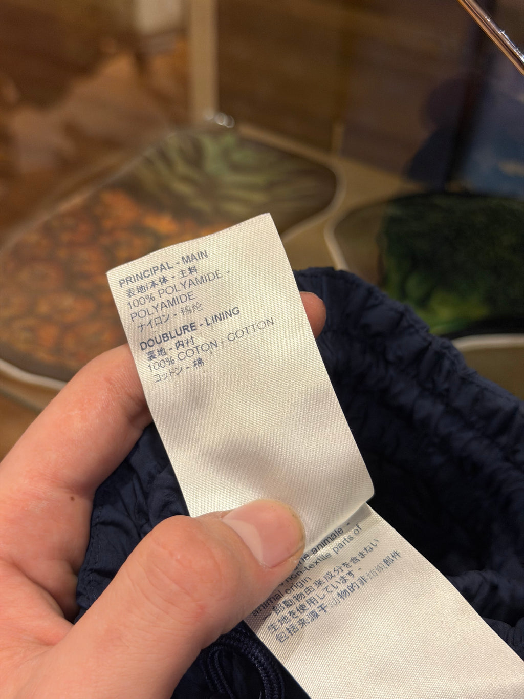 Louis Vuitton Nylon Cargo Pants - Navy