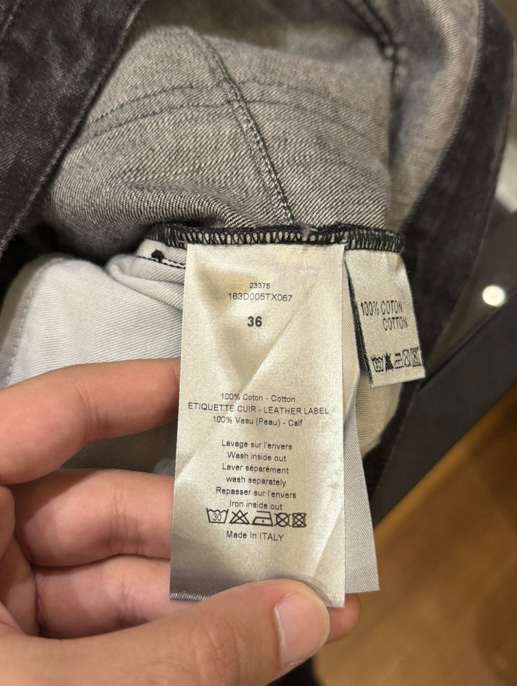 Dior Homme by KVA ‘Fly by Night’ Black Distressed Denim Jeans