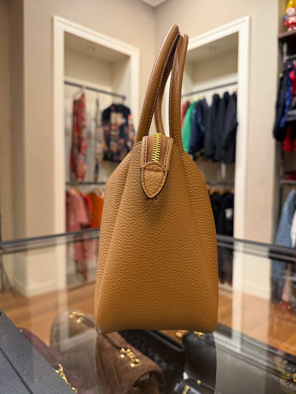 Prada Liaison Small Leather Handbag