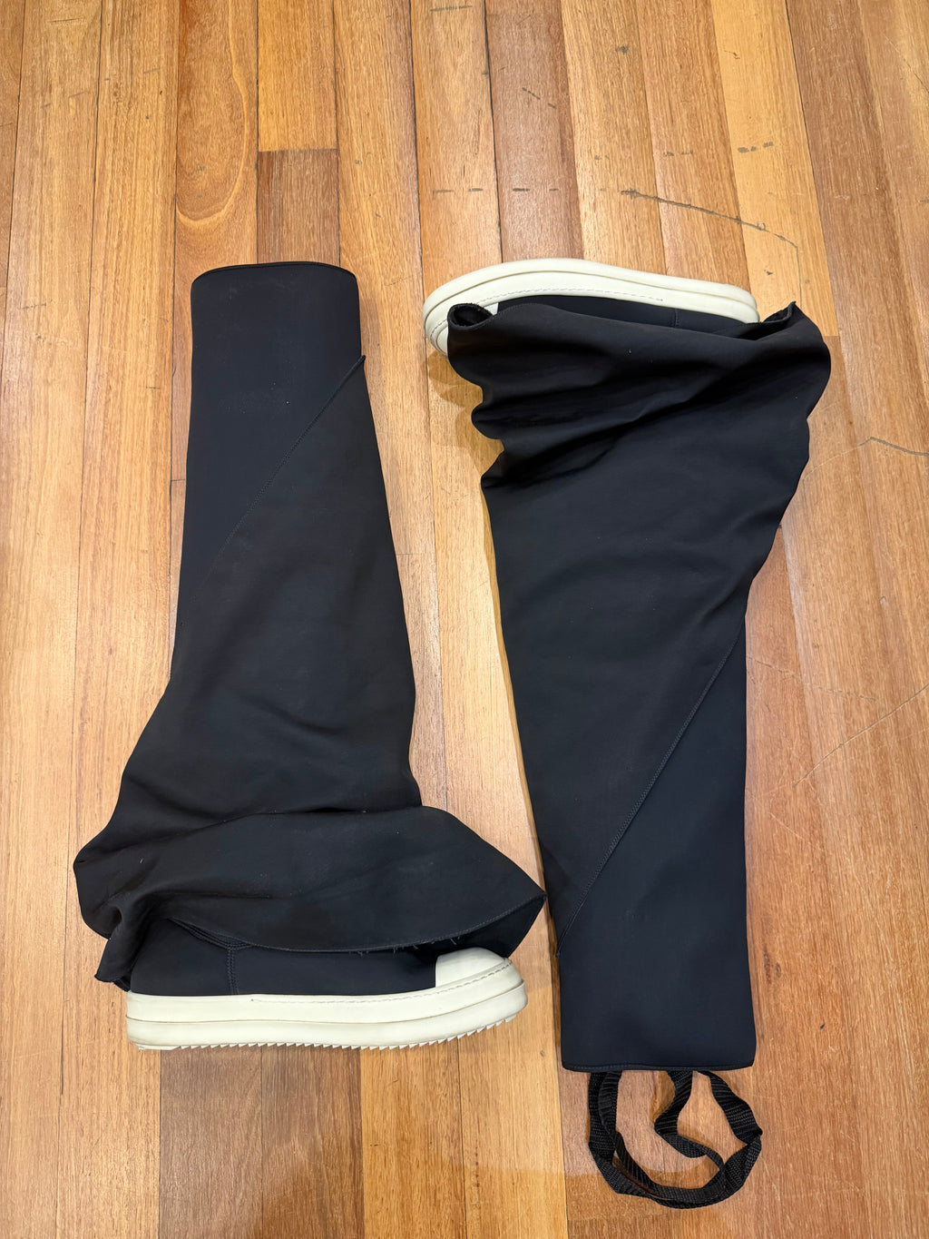 Rick Owens DRKSHDW Cargo Fetish Boots
