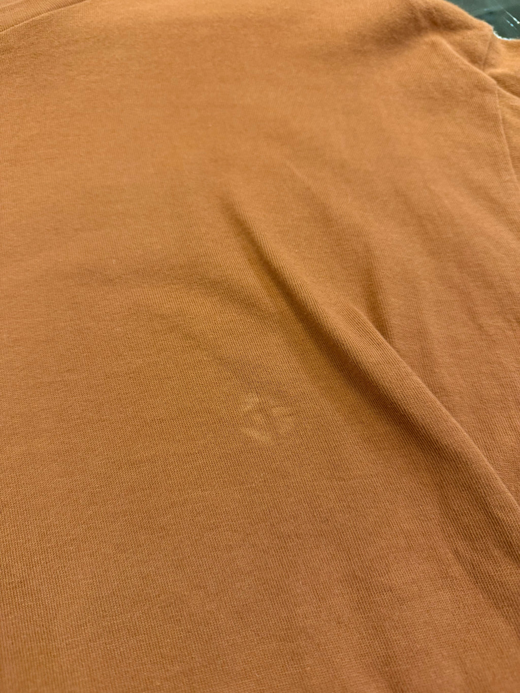 Number Nine Cotton Tee -
Rust