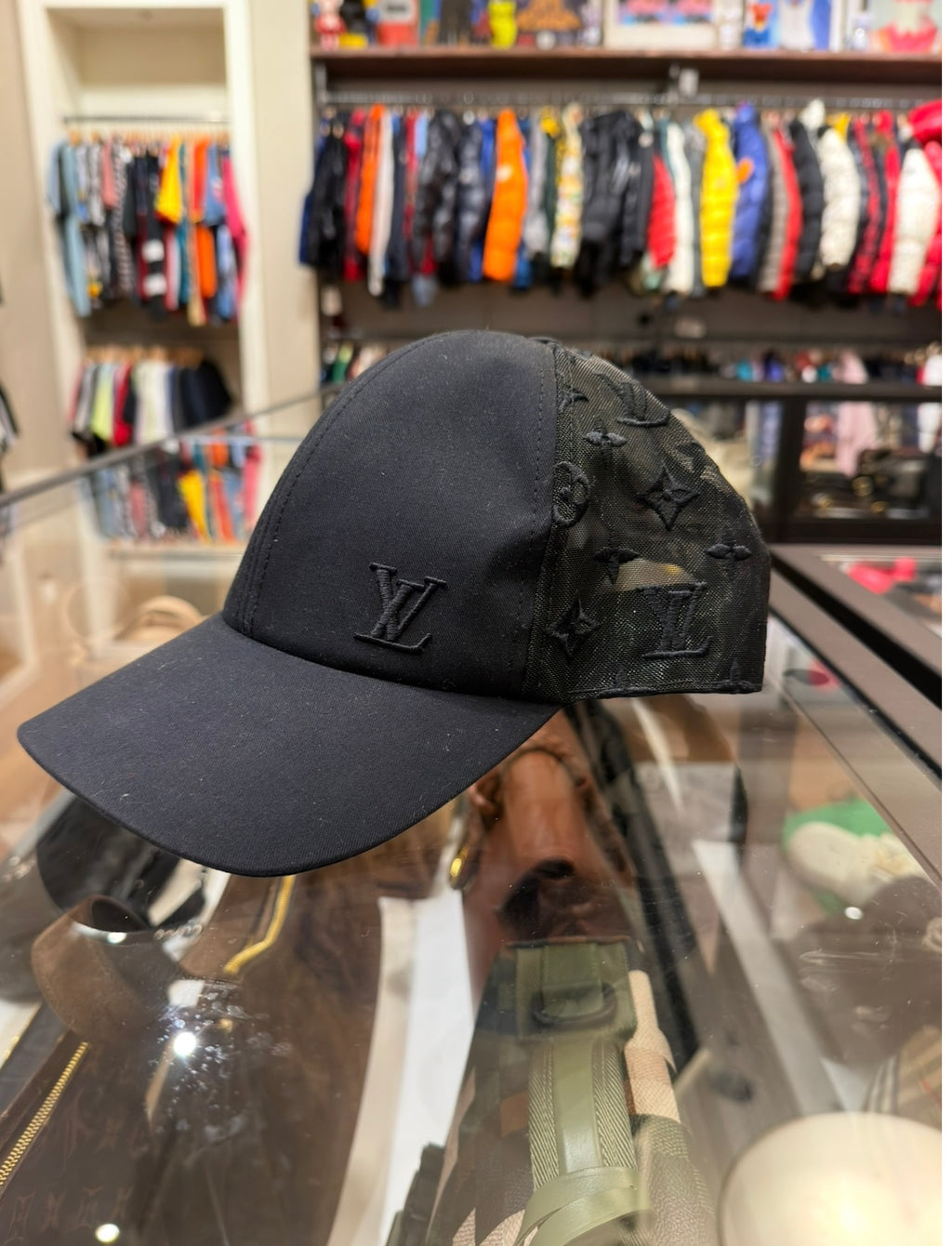 Louis Vuitton Monogram Mesh Baseball Hat