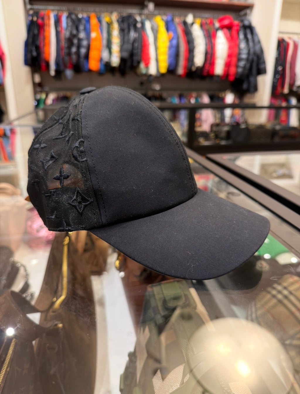 Louis Vuitton Monogram Mesh Baseball Hat